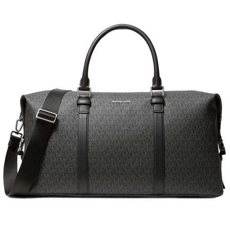 michael kors mens travel bag|Michael Kors overnight weekender bag.